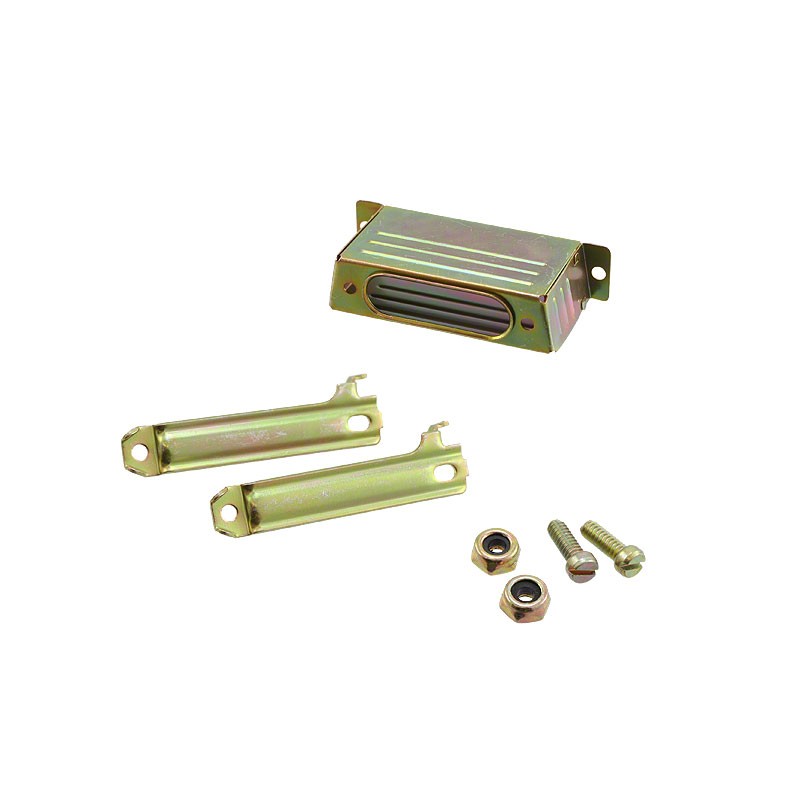 1 pcs : DD24661 - CONN BACKSHELL 50POS 180DEG