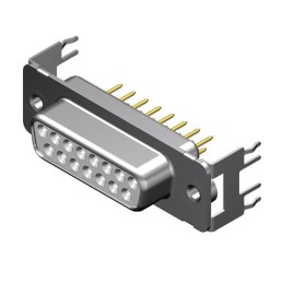 1 pcs : 1731091335 - FCT DSUB STR PC RCPT 15 PN W/LAT