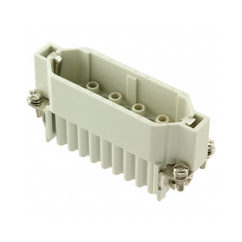 1 pcs : 0936010101 - 25P + PE MALE INSERT 10A 250V/UL