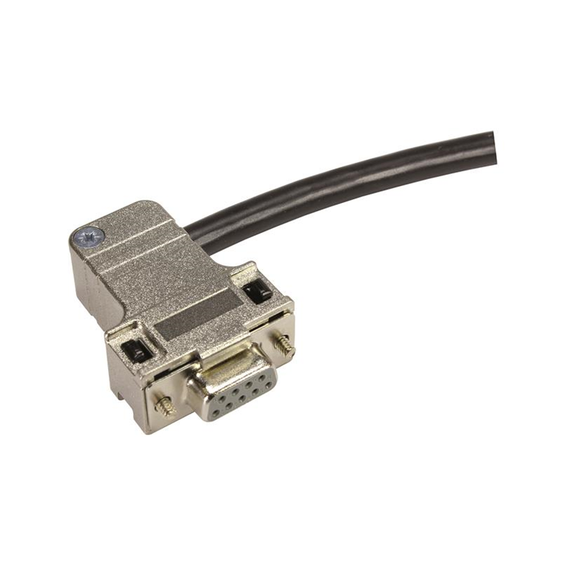 1 pcs : 09670250448 - D SUB SIDE ENTRY PLASTIC METALLI