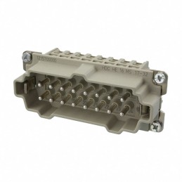 1 pcs : 1215700000 - INSERT MALE 16POS+1GND SCREW