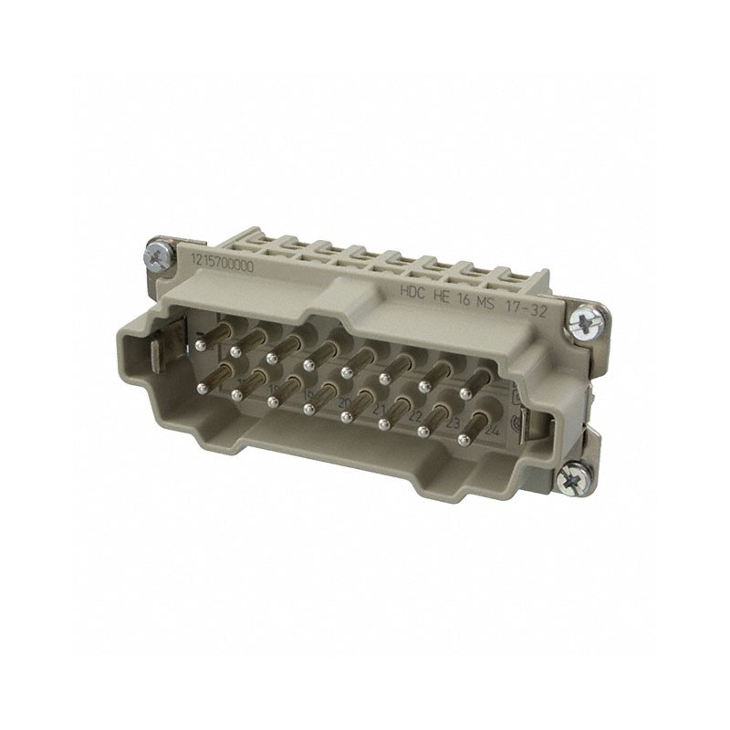 1 pcs : 1215700000 - INSERT MALE 16POS+1GND SCREW