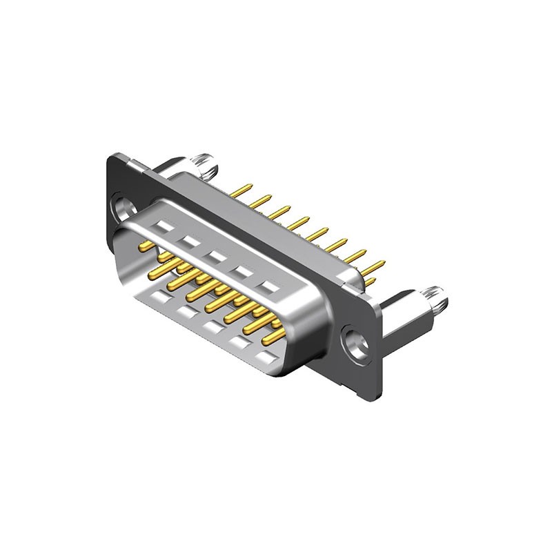 1 pcs : 1731091393 - FCT DSUB STR PC PLG 25 PN W/SNAP