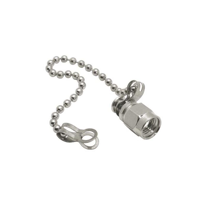 1 pcs : BA09 - PROTECTIVE CAP SMA F W/CHAIN