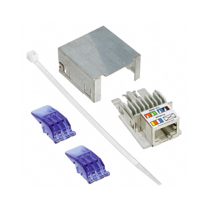 1 pcs : 1652936 - CONN MOD JACK 8P8C SHIELDED