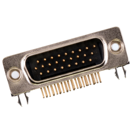 1 pcs : 1731130173 - CONN D-SUB HD PLUG 26P R/A SLDR