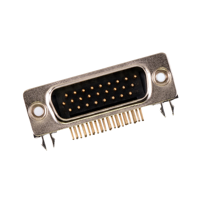 1 pcs : 1731130173 - CONN D-SUB HD PLUG 26P R/A SLDR