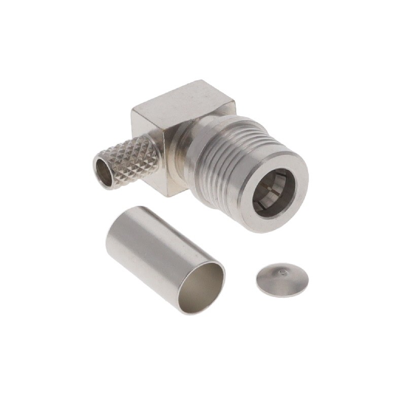 1 pcs : R123176000 - QMA / RIGHT ANGLE PLUG CRIMP TYP