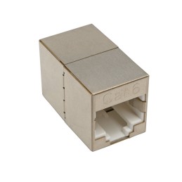 1 pcs : N234-001-SH - CAT6 STRAIGHT-THROUGH MODULAR SH