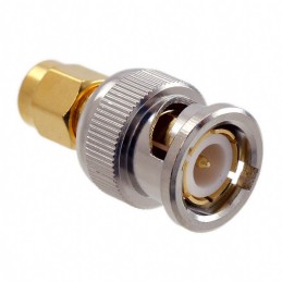 1 pcs : 4288 - CONN ADAPT SMA PLUG TO BNC PLUG