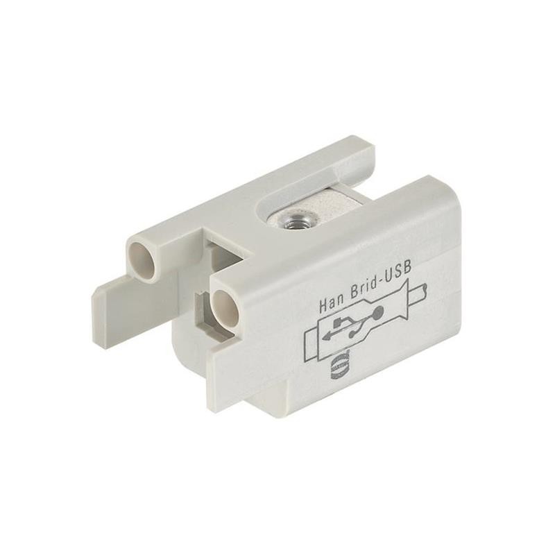 1 pcs : 09120013091 - INSERT W/USB FEMALE 4POS CRIMP