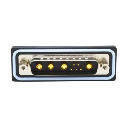 1 pcs : CDFV9W4113L451 - CONN D-SUB PLUG 9P PNL MNT SLDR