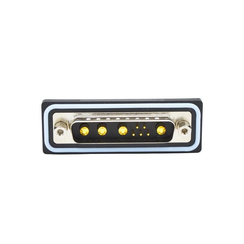 1 pcs : CDFV9W4113L251 - CONN D-SUB PLUG 9P PNL MNT SLDR