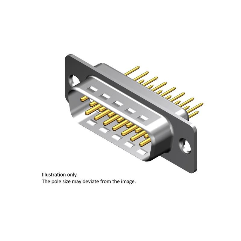 1 pcs : 1731090935 - FCT DSUB STR PC PLG 37 PN