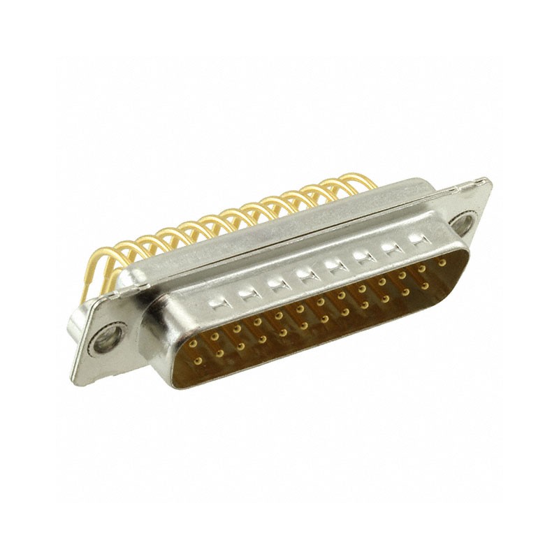 1 pcs : 1731090063 - CONN D-SUB PLUG 25POS R/A SLDR