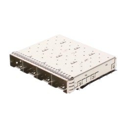 1 pcs : 2227730-1 - CONN ZSFP+ CAGE 1X4 PRESSFIT R/A