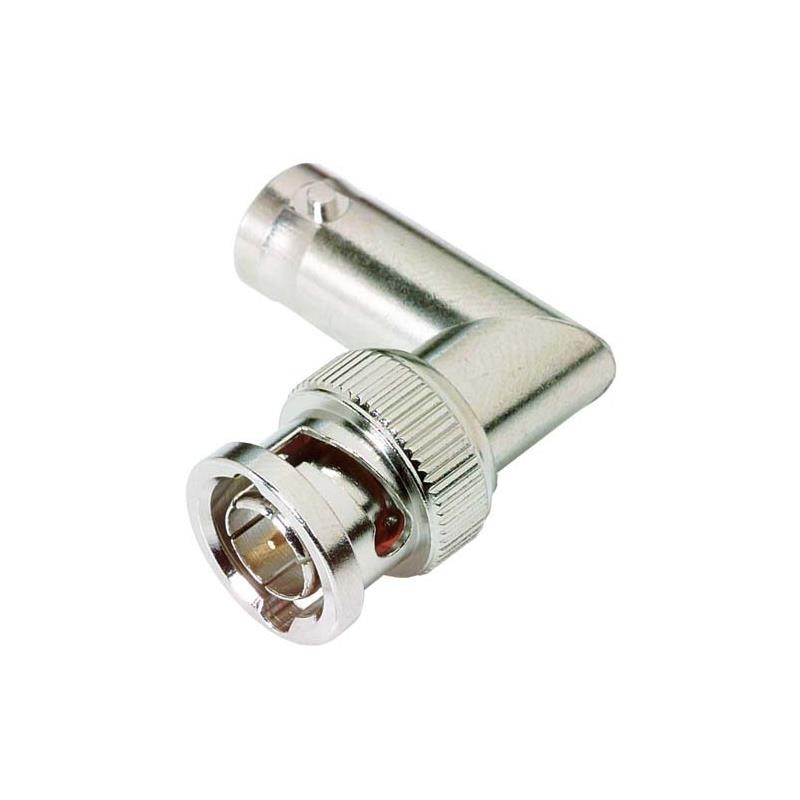 1 pcs : BA038 - ADAPTOR 75 OHM RA BNC M/BNC F