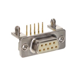 1 pcs : 773-E09-213R461 - CONN D-SUB RCPT 9POS R/A SLDR