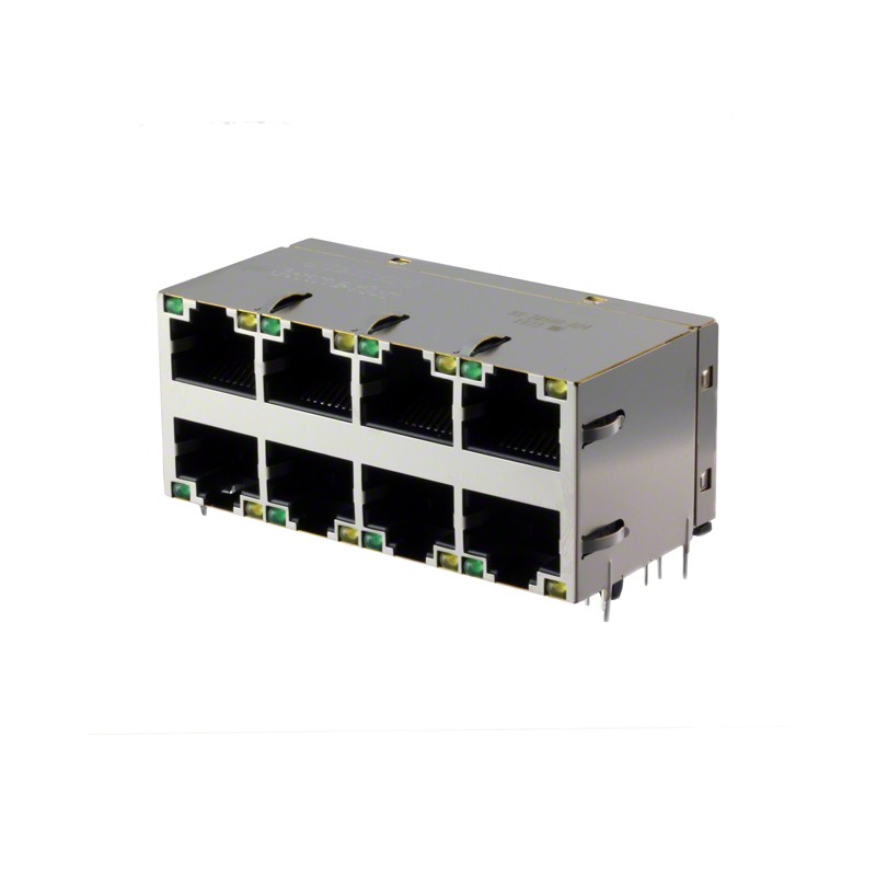 1 pcs : SS-74500-024 - CONN MOD JACK 8P8C R/A SHIELDED