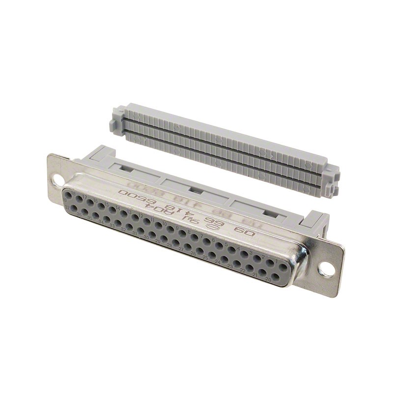 1 pcs : 09664186500 - CONN D-SUB RCPT 37P PNL MNT IDC