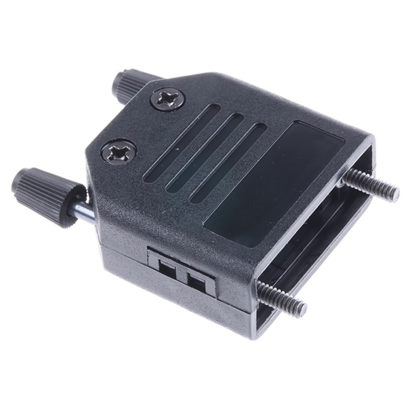 25 pcs - ASSMANN WSW A-FT Series Thermoplastic D Sub Backshell, 9 Way