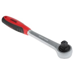 1 pcs - Teng Tools 18-Piece Metric 1/2 in Standard Socket Set with Ratchet, 12 point