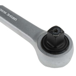 1 pcs - Teng Tools 18-Piece Metric 1/2 in Standard Socket Set with Ratchet, 12 point