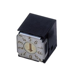 500 pcs - NIDEC COPAL ELECTRONICS GMBH Rotary Coded DIP Switch