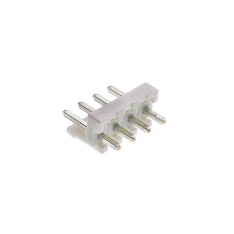50 pcs - JST VH Series Top Entry Through Hole PCB Header, 4 Contact(s), 3.96mm Pitch, 1 Row(s), Shrouded