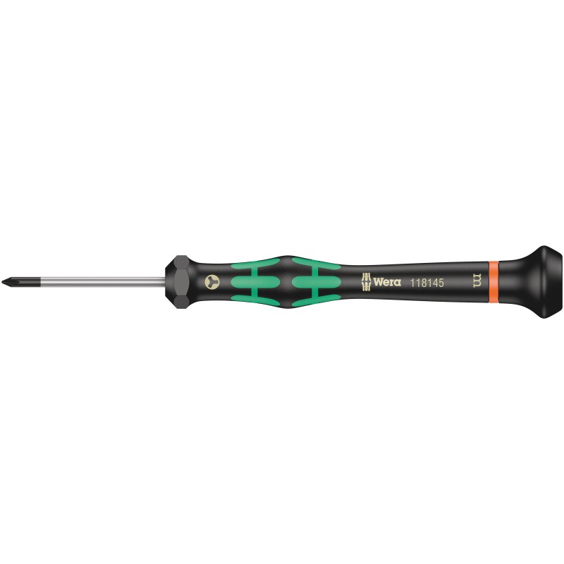 1 pcs - Wera Phillips Precision Screwdriver, M Tip, 40 mm Blade, 137 mm Overall