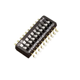 500 pcs - NIDEC COPAL ELECTRONICS GMBH Surface Mount Slide Switch 10PST 100 mA Slide