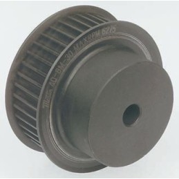 1 pcs - RS PRO Timing Belt Pulley, Steel 9mm Belt Width x 5mm Pitch, 36 Tooth