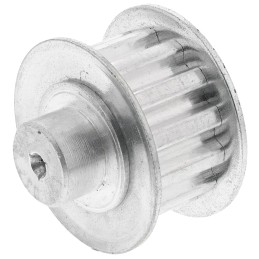 1 pcs - RS PRO Timing Belt Pulley, Aluminium 14.3mm Belt Width x 5mm Pitch, 13 Tooth