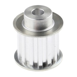 1 pcs - RS PRO Timing Belt Pulley, Aluminium 16mm Belt Width x 5mm Pitch, 14 Tooth