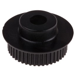 1 pcs - RS PRO Timing Belt Pulley, Glass Filled PC 6mm Belt Width x 2mm Pitch, 44 Tooth