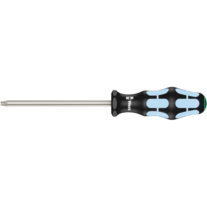 1 pcs - Wera Torx Screwdriver, T40 Tip, 130 mm Blade, 242 mm Overall