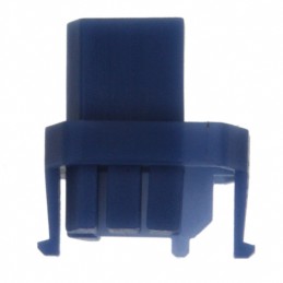 1 pcs : 3-100526-2 - CONN CODING KEY RCPT BRILLNT BLU
