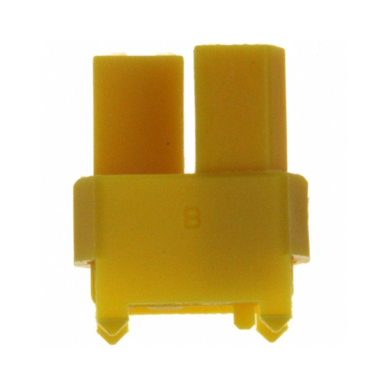 1 pcs : 5-100525-6 - CONN CODING KEY PLUG CADMIUM YEL