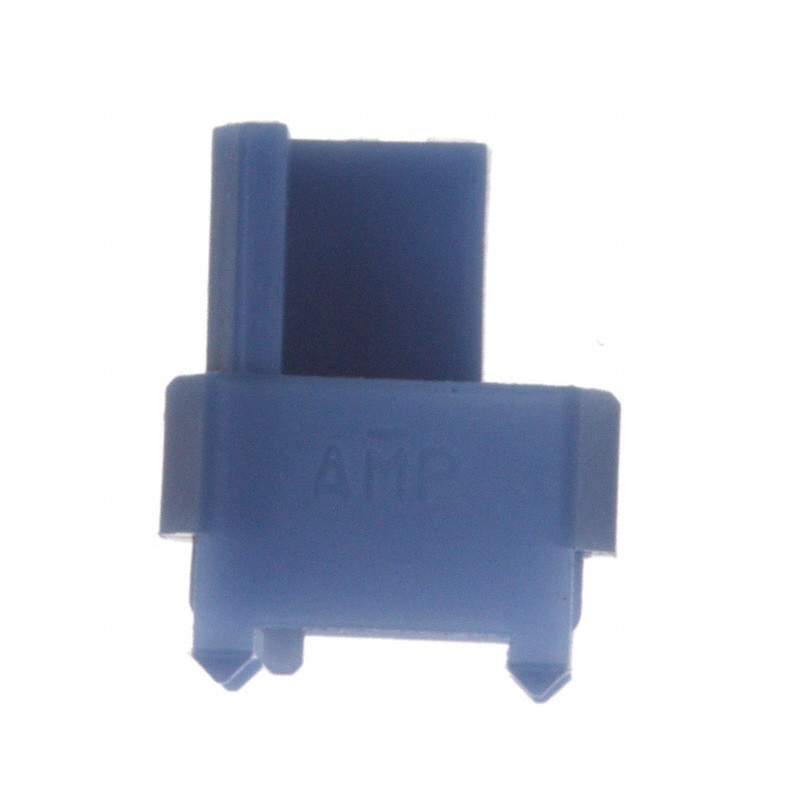 1 pcs : 3-100525-2 - CONN CODING KEY PLUG BRILLNT BLU
