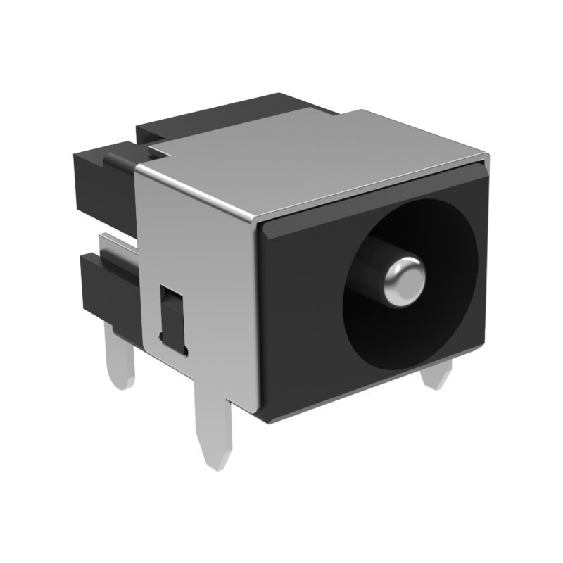 1 pcs : 54-00127 - CONN JACK R/A PCB 5.5X2.1MM