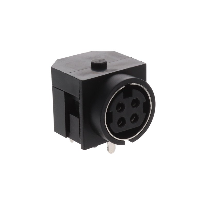 1 pcs : JACKPWRDIN4L - 4P POWER DIN JACK DIP