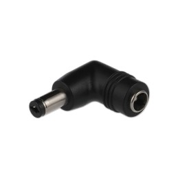 1 pcs : DC PLUG-P1J-P1JR - BARREL ADAPTER 2.1X5.5X11 TO RA