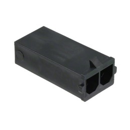 1 pcs : 0436802002 - CONN HSG PLUG 2POS 7.50MM BLACK