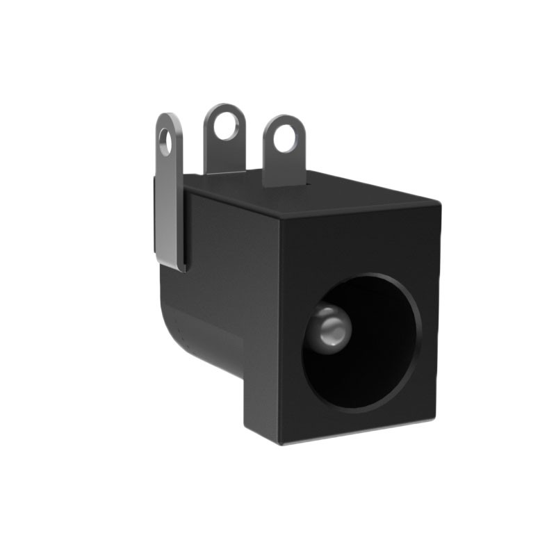 1 pcs : 54-00167 - CONN JACK R/A PCB 5.5X2.5MM