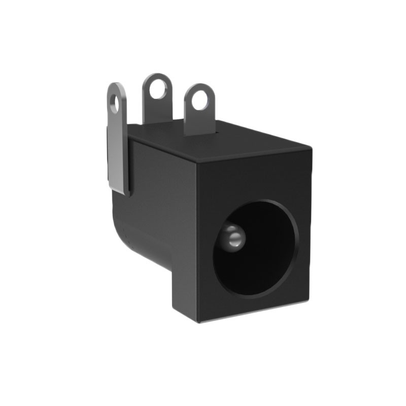 1 pcs : 54-00166 - CONN JACK R/A PCB 5.5X2.1MM