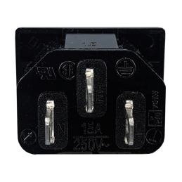 1 pcs : 701W-15/26 - PWR ENT RCPT IEC320-C14 PANEL QC