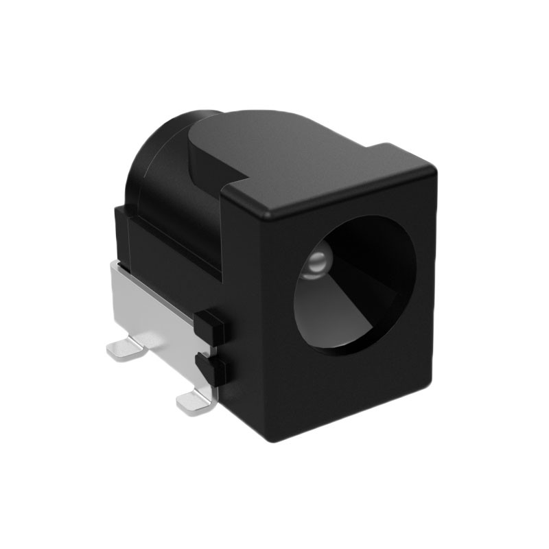 1 pcs : 54-00164 - CONN JACK R/A SMT 5.5X2.1MM