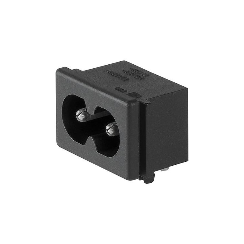 1 pcs : 4300.0104 - PWR ENT RCPT IEC320-C8 PNL SLDR