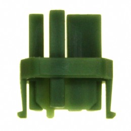 1 pcs : 5-100526-4 - CONN CODING KEY RCPT CADMIUM GRN