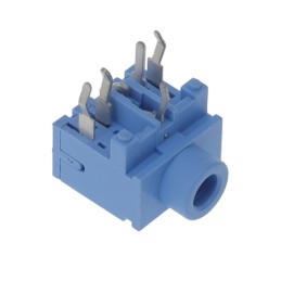 1 pcs : STX-3120-5B-284C - STEREO JACK, ALL PLASTIC, LT BLU